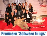 Filmpremiere "Schwere Jungs" im Gloria Palast am Stachus, einer neuen Komödie von Marcus H. Rosenmüller